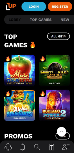 levelup casino Gameplay