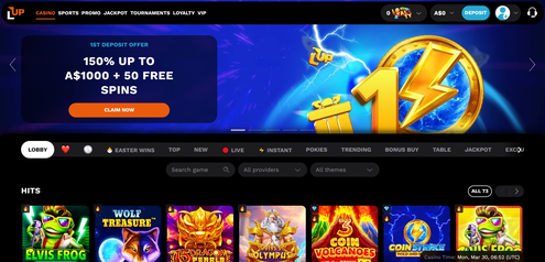 levelup casino Gameplay